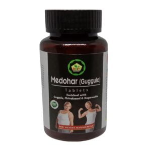 Bharat Medohar Guggulu Tablets | Guggulu, Chitrakmool & Nagarmotha | 100 Tablets