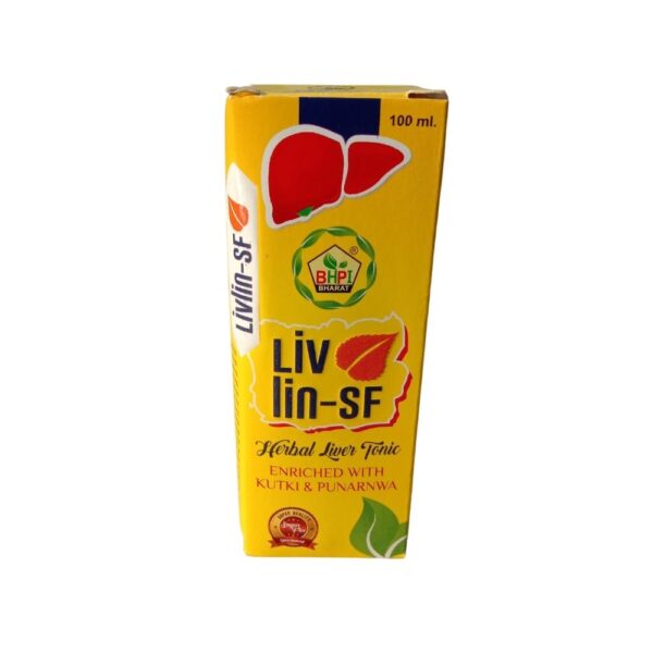 Bharat Livlin-Sf Herbal Liver Tonic Sugar Free 100 Ml | Promotes Appetite Growth | Pack Of 3