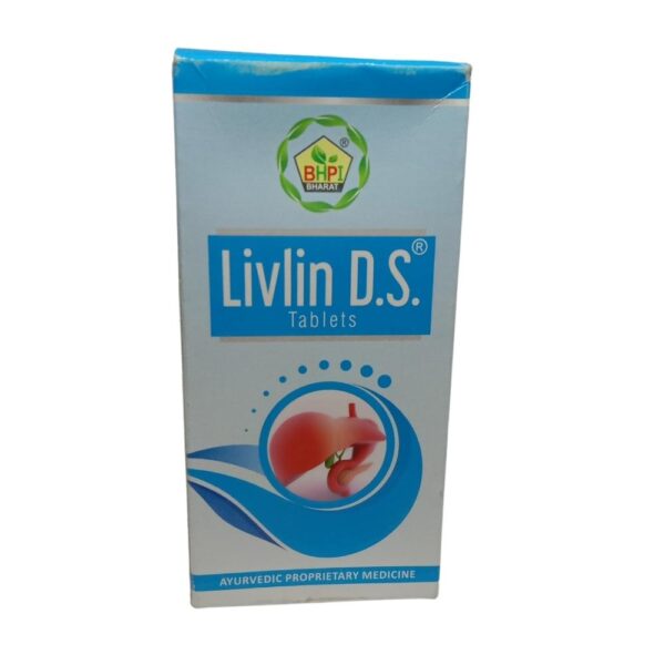 Bharat Livlin D.s. Tablets 100 Tablets | Useful In Fatty Liver &Amp; Liver Diseases