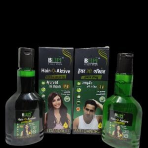 Bharat Hair O Aktive Oil and Shampoo Combo | 100% Ayurvedic | Prevents Hair Fall | Anti Dandruff|