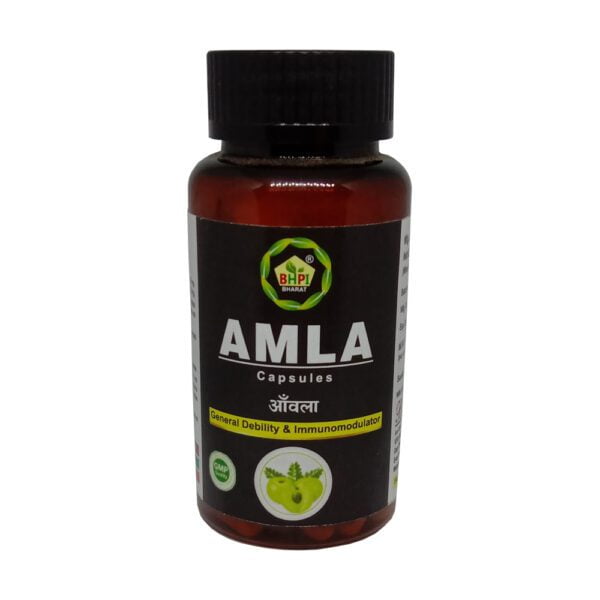 Bharat Amla Capsules | General Debility &Amp; Immunomodulator | 60 Capsules | Pack Of 2