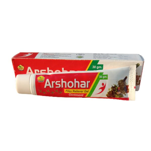 Bharat Arshohar 30Gm | Piles Reliver Gel Ointment | Pack Of 3