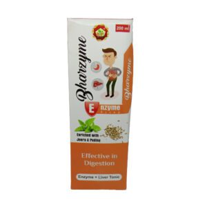 Bharat Bharzyme Enzme Syrup | Useful in Loss of Appetite, Effective in Dyspepsia | 200 ML | Pack of 2