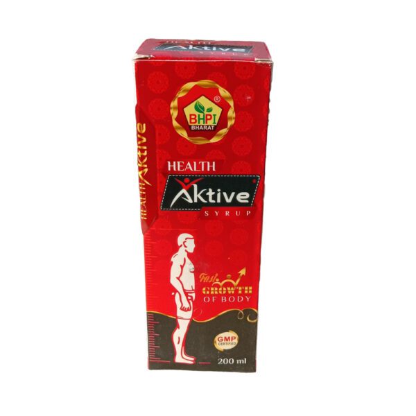 Bharat Health Aktive Syrup | Growth Of Body | 200 Ml