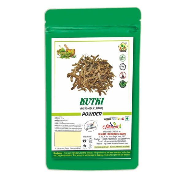 Bharat Kutki Powder 50 Gm | Katuki Powder | Picrorhiza Kurroa | Hellabore