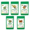Bharat Neem Karela Jamun Gudmar Vijaysar Powder 500gm | 100 gm Each | Combo Pack | Skin & Hair Care | Help Control Diabetes