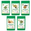 Bharat Neem Karela Jamun Fenugreek & Gudmar Powder 500gm | 100gm Each | Help Control Diabetes & Maintain Healthy Sugar Levels | Combo Pack