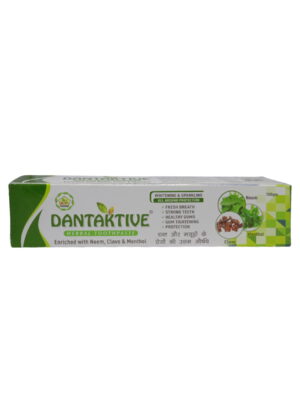 Bharat Dantaktive Herbal Toothpaste | Strong & Clean Teeth | 100 GM | Pack of 3