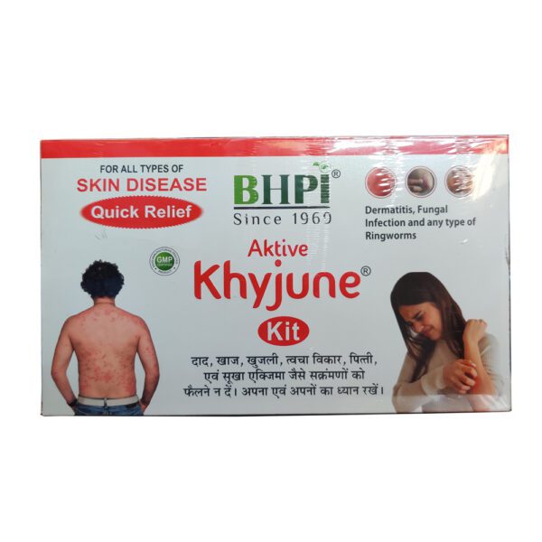 BHPI Bharat Aktive Khyjune Kit for All Types of Skin Disease (Quick Relief)