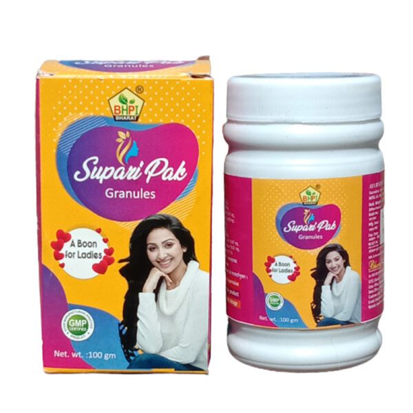 Bharat Supari Pak Granules | Female Disorders | 100 Gm |  Pack Of 2