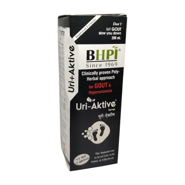 Bharat Uri-Aktive Syrup | Reduces Serum Uric Acid Level 200 ML | Pack of 2