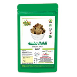 Bharat Amba Haldi Powder 300 Gm | Amba Haldi Powder | Natural & Pure Organic Amba Haldi Powder |For Skin Whitening |Wild Turmeric Powder| Anti-Oxidant | Anti-Inflammatory Turmeric Powder |