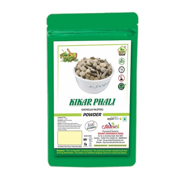 Bharat Kikar Phali Powder 400Gm | Babool Phali | Acacia Nolotica Arabica | Babool Fali | Kikar Fali