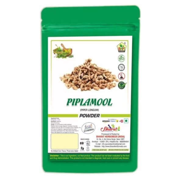 Bharat Piplamool Powder 200Gm | Ganthoda Powder | Digestive Health | Immune Boosting | Joint Health | Weight Loss